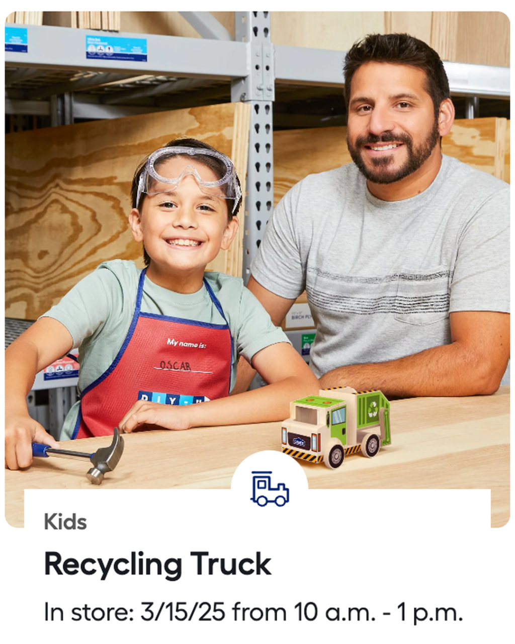 3월 무료 키즈 워크샵 @&nbsp;Lowe’s